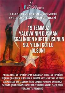 Yalova’nın Düşman İşgalinden Kurtuluşu