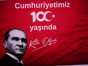 Türkiye Cumhuriyeti'nin 100. Yılı Kutlu Olsun